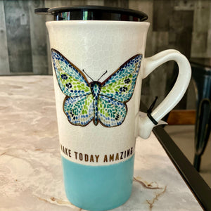 Butterfly Travel Mug